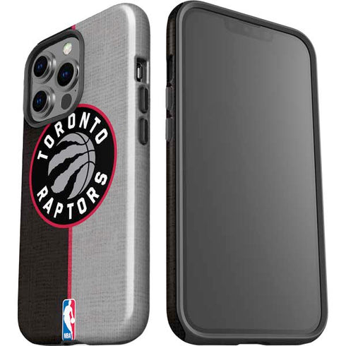 NBA Toronto Raptors Split Canvas iPhone 15 Pro Impact Case