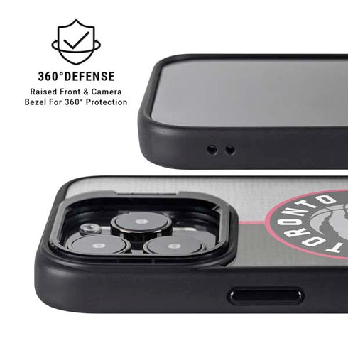 NBA Toronto Raptors Split Canvas iPhone 15 Pro Max Kickstand Case