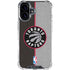 NBA Toronto Raptors Split Canvas iPhone 16 Clear Case