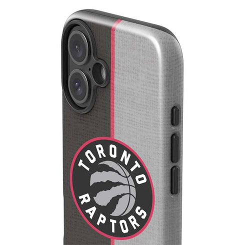 NBA Toronto Raptors Split Canvas iPhone 16 Impact Case