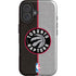 NBA Toronto Raptors Split Canvas iPhone 16 Magsafe Impact Case