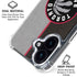 NBA Toronto Raptors Split Canvas iPhone 16 Plus Clear Case