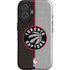 NBA Toronto Raptors Split Canvas iPhone 16 Plus Impact Case