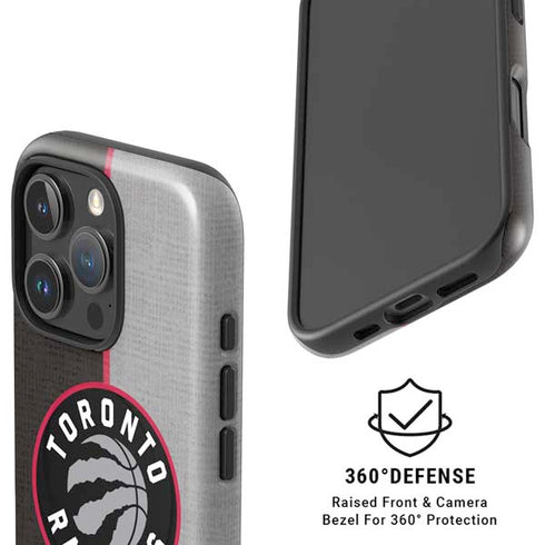 NBA Toronto Raptors Split Canvas iPhone 16 Pro Magsafe Impact Case