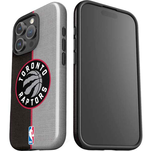 NBA Toronto Raptors Split Canvas iPhone 16 Pro Max Impact Case
