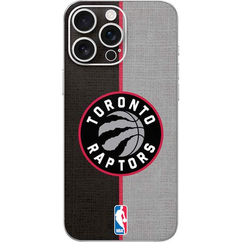 NBA Toronto Raptors Split Canvas iPhone 16 Pro Max Skin