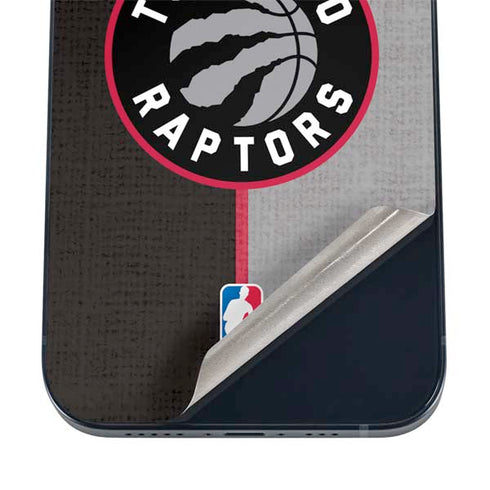 NBA Toronto Raptors Split Canvas iPhone 16 Skin