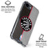 NBA Toronto Raptors Split Canvas iPhone 16e Clear Case