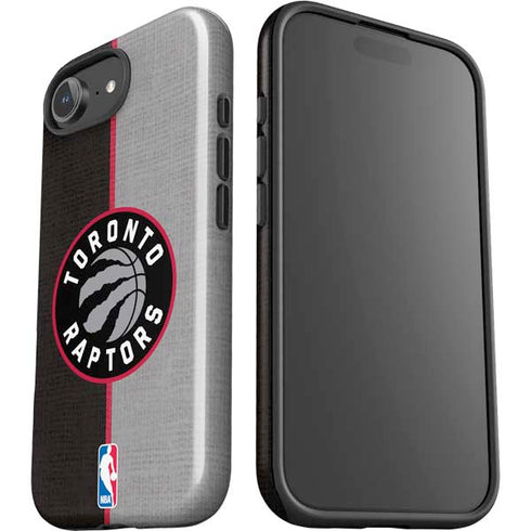 NBA Toronto Raptors Split Canvas iPhone 16e Impact Case