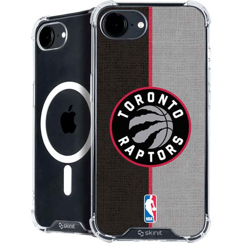 NBA Toronto Raptors Split Canvas iPhone 16e MagSafe Case