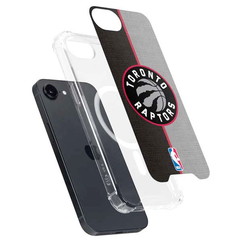 NBA Toronto Raptors Split Canvas iPhone 16e MagSafe Case