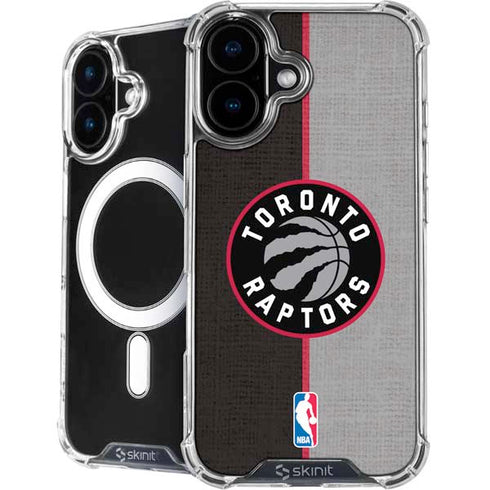 NBA Toronto Raptors Split Canvas iPhone 17 MagSafe Case