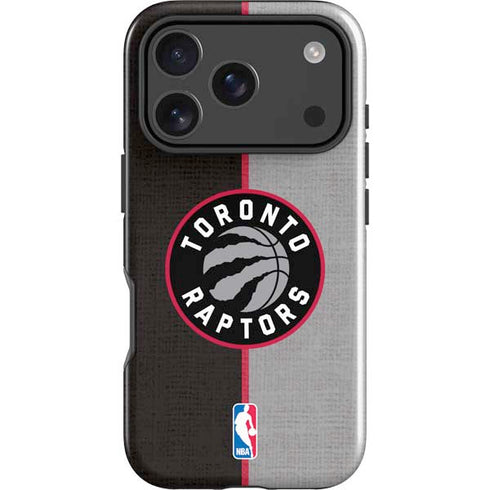 NBA Toronto Raptors Split Canvas iPhone 18 Pro Impact Case