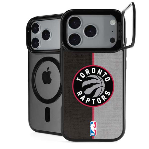 NBA Toronto Raptors Split Canvas iPhone 18 Pro Kickstand Case