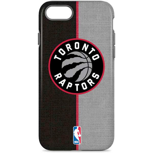 NBA Toronto Raptors Split Canvas iPhone Cases