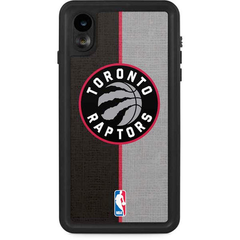 NBA Toronto Raptors Split Canvas iPhone Cases