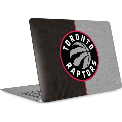 NBA Toronto Raptors Split Canvas Apple MacBook Air Skin