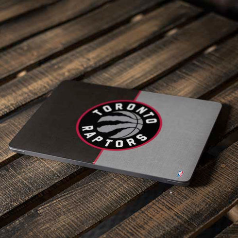 NBA Toronto Raptors Split Canvas Apple MacBook Air Skin