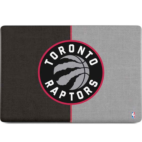 NBA Toronto Raptors Split Canvas MacBook Skins