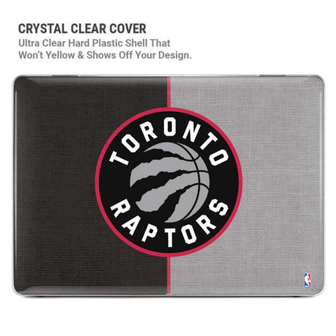 NBA Toronto Raptors Split Canvas MacBook Cases