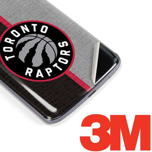 NBA Toronto Raptors Split Canvas Moto E5 Plus Skin