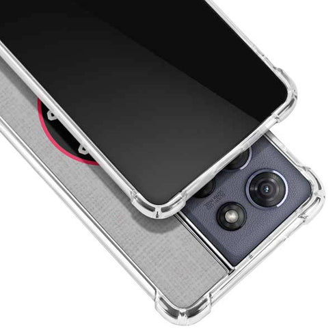 NBA Toronto Raptors Split Canvas Moto G Play 5G (2025) Clear Case