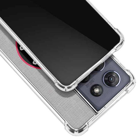 NBA Toronto Raptors Split Canvas Moto G Power 5G (2025) Clear Case