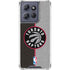NBA Toronto Raptors Split Canvas Moto G Stylus 5G (2025) Clear Case