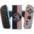 NBA Toronto Raptors Split Canvas Nintendo Switch 2 (2025) Joy-Con Controller Skin