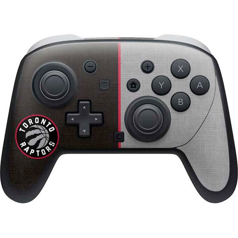 NBA Toronto Raptors Split Canvas Nintendo Skins