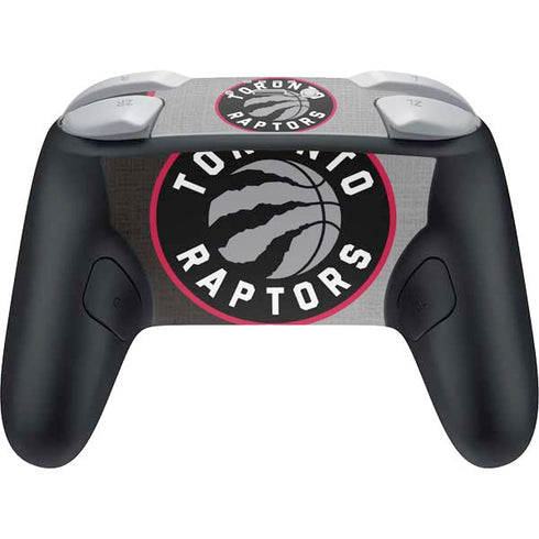 NBA Toronto Raptors Split Canvas Nintendo Switch 2 (2025) Pro Controller Skin