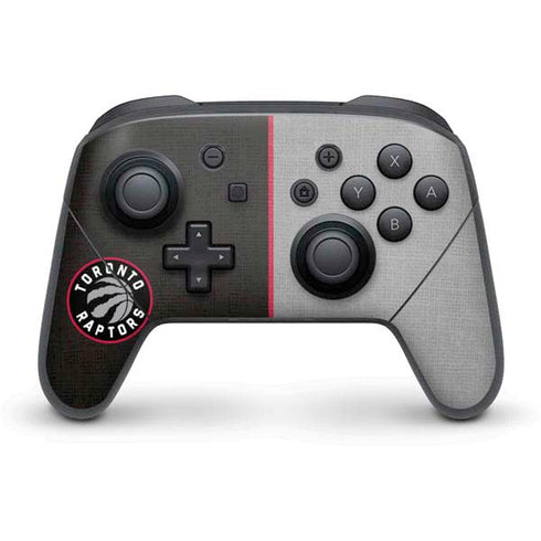 NBA Toronto Raptors Split Canvas Nintendo Skins