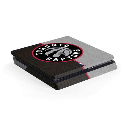 NBA Toronto Raptors Split Canvas PS4 Slim Skin