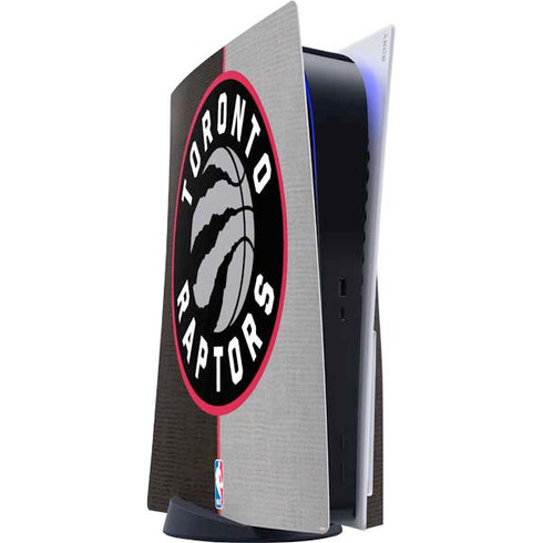 NBA Toronto Raptors Split Canvas PlayStation PS5 Skins