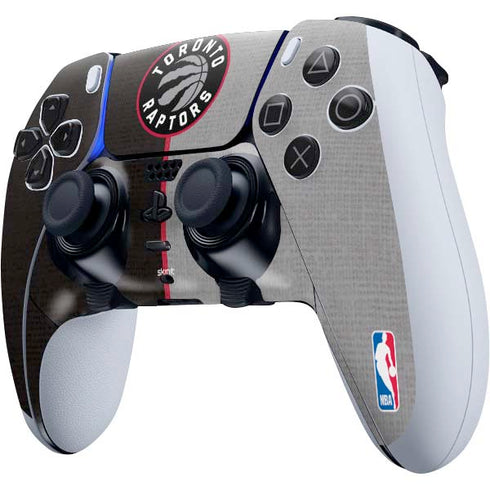 NBA Toronto Raptors Split Canvas PS5 DualSense Edge Pro Controller Skin