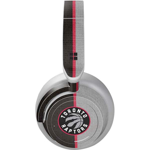 NBA Toronto Raptors Split Canvas Surface Headphones Skin