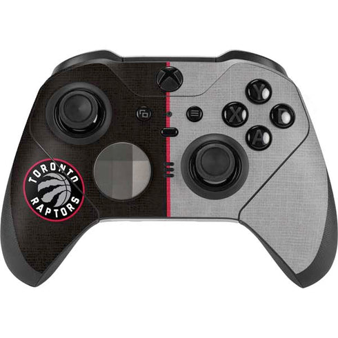 NBA Toronto Raptors Split Canvas Xbox Elite Wireless Controller Series 2 Skin