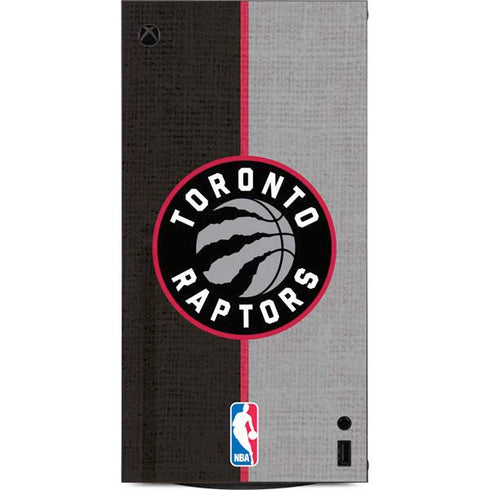 NBA Toronto Raptors Split Canvas XBox Series X Digital Edition Console Skin