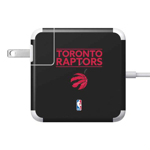 NBA Toronto Raptors Standard - Black 85W Power Adapter (15 and 17 inch MacBook Pro Charger) Skin
