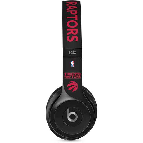 NBA Toronto Raptors Standard - Black Beats Solo 2 Wired Skin