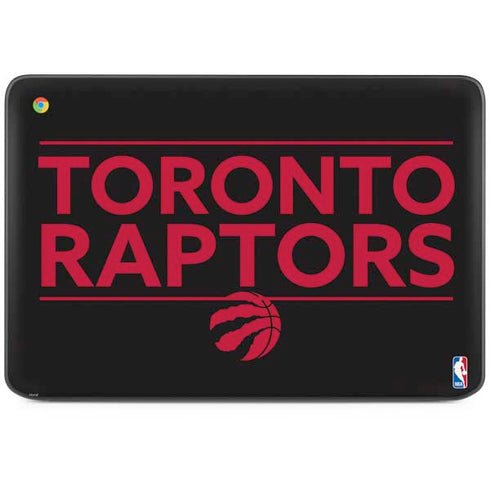 NBA Toronto Raptors Standard - Black HP Chromebook Skin