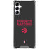 NBA Toronto Raptors Standard - Black Gabb Phone 4 Clear Case