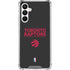 NBA Toronto Raptors Standard - Black Galaxy A16 5G Clear Case