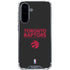 NBA Toronto Raptors Standard - Black Galaxy A36 5G Clear Case