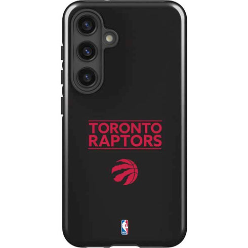 NBA Toronto Raptors Standard - Black Galaxy S25 Impact Case