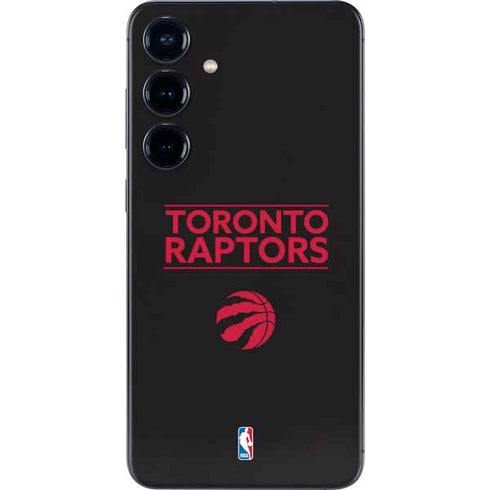 NBA Toronto Raptors Standard - Black Galaxy S25 Plus Skin