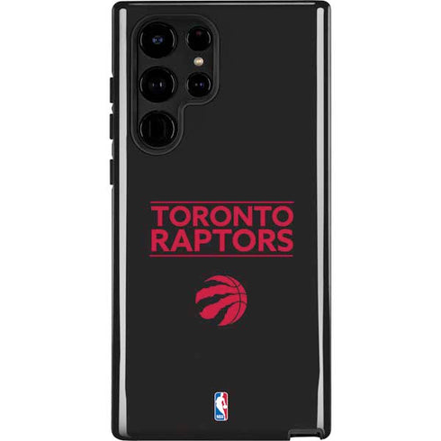 NBA Toronto Raptors Standard - Black Galaxy S25 Ultra Impact Case