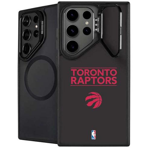 NBA Toronto Raptors Standard - Black Galaxy S24 Ultra Kickstand Case