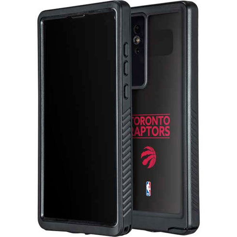 NBA Toronto Raptors Standard - Black Galaxy S24 Ultra Waterproof Case