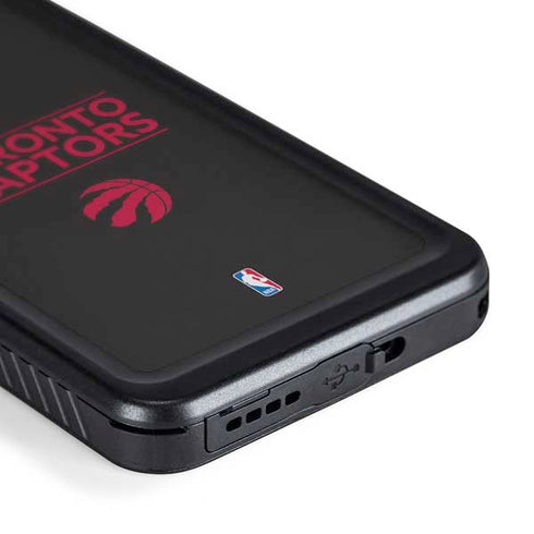 NBA Toronto Raptors Standard - Black Galaxy S24 Waterproof Case